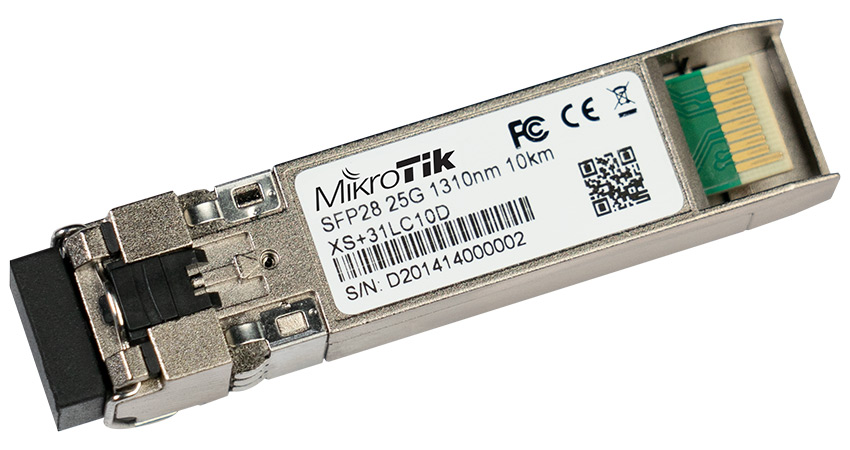 You Recently Viewed MikroTik XS+31LC10D SFP/SFP+/SFP28 Module 1/10/25G Image